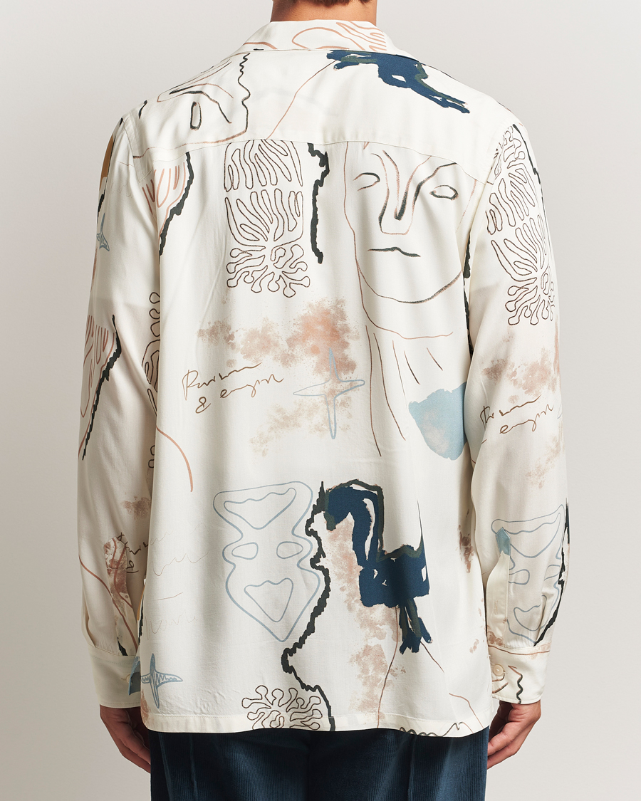 Uomini | Camicie | OAS | Brillo Viscose Shirt Beige
