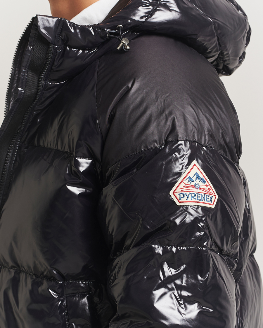 Uomini | Giacche | Pyrenex | Sten Hooded Puffer Jacket Black