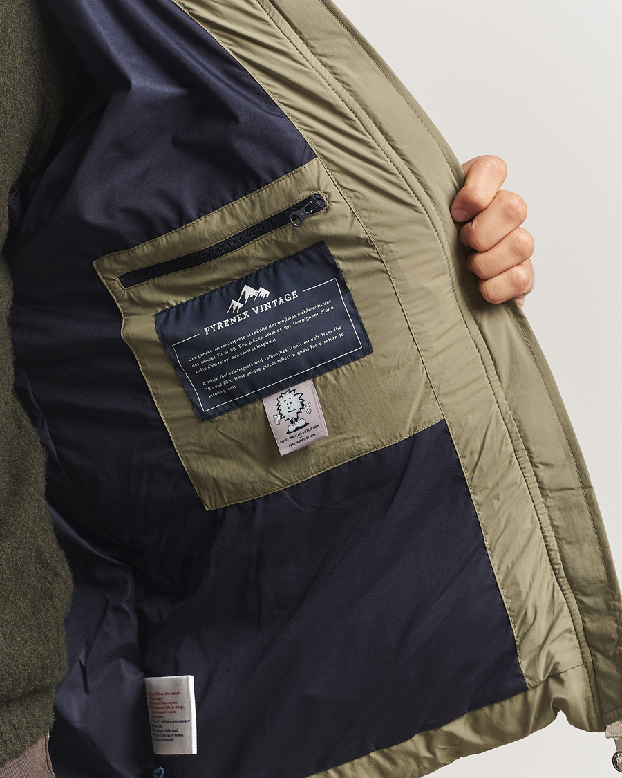 Uomini | Giacche | Pyrenex | Retro Sten Hooded Puffer Jacket Mermaid