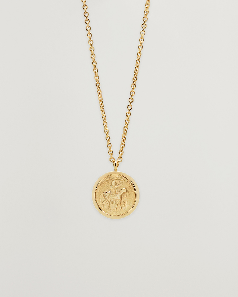 Uomini | Gioielli | Tom Wood | Coin Pendant Necklace Gold