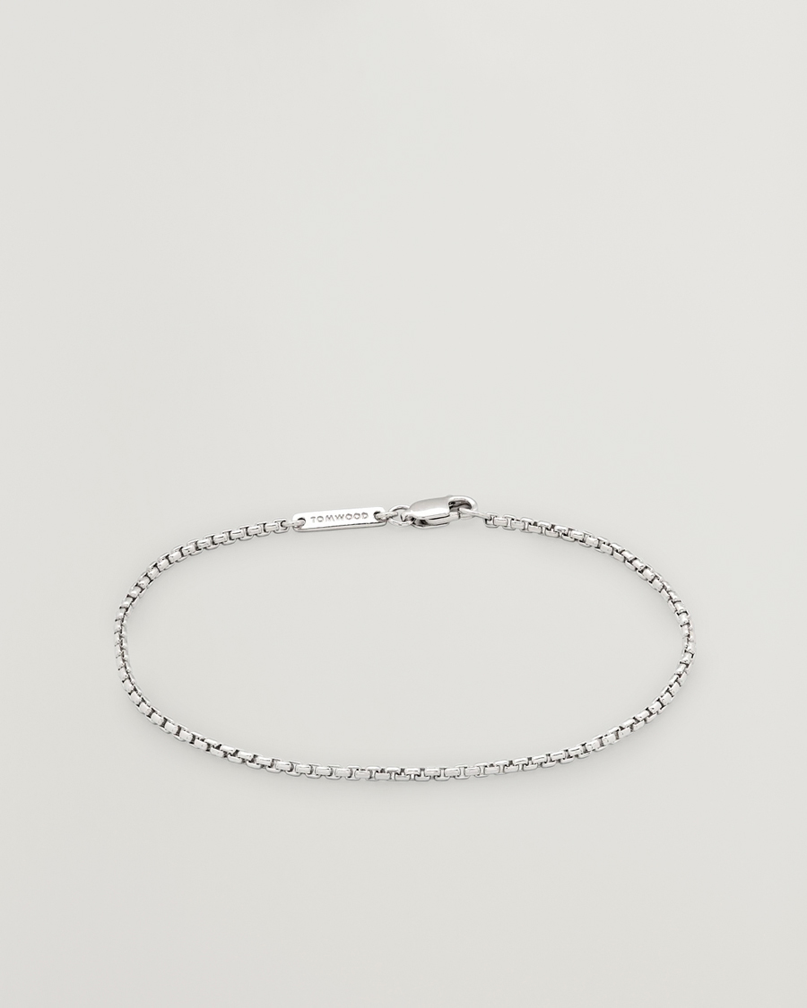 Uomini | Gioielli | Tom Wood | Lee Bracelet Slim Silver