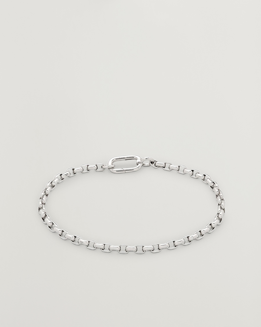 Uomini | Gioielli | Tom Wood | Lee Bracelet Thick Silver