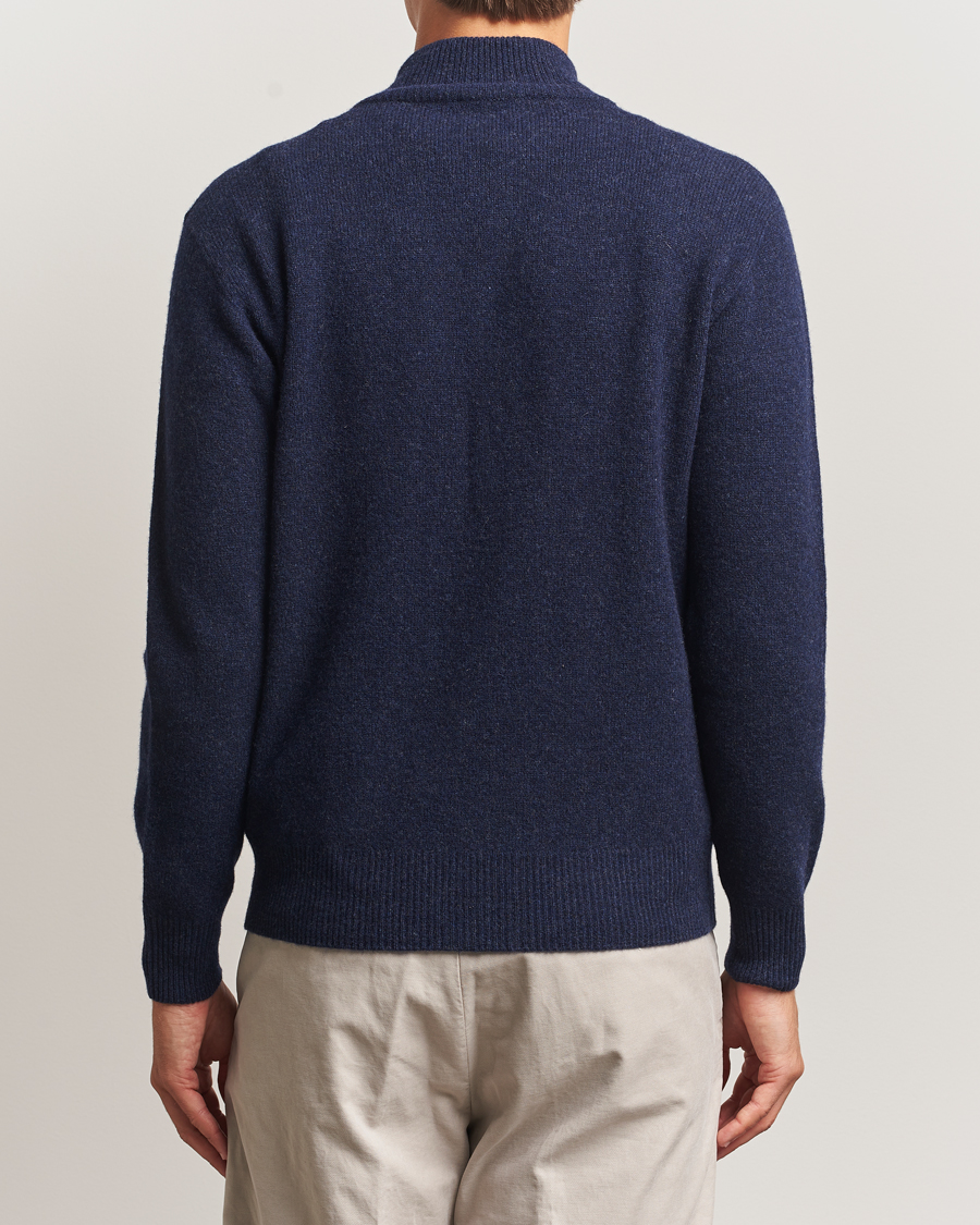 Uomini | Maglieria | Altea | Shetland Cardigan Navy