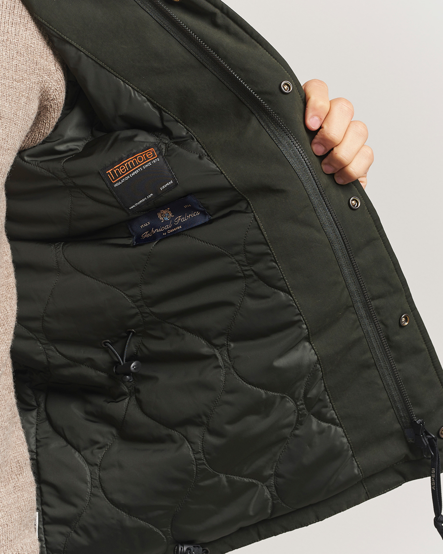 Uomini | Giacche | Aspesi | Minifield Cotton Field Jacket Military