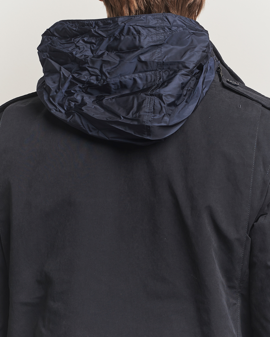 Uomini | Giacche | Aspesi | Minifield Cotton Field Jacket Navy