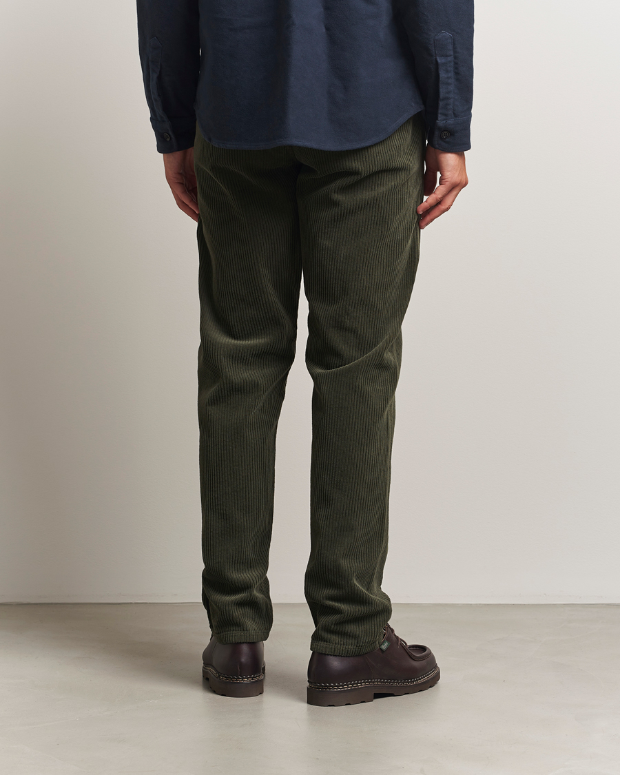 Uomini | Pantaloni | Aspesi | Corduroy Pants Hunting Green