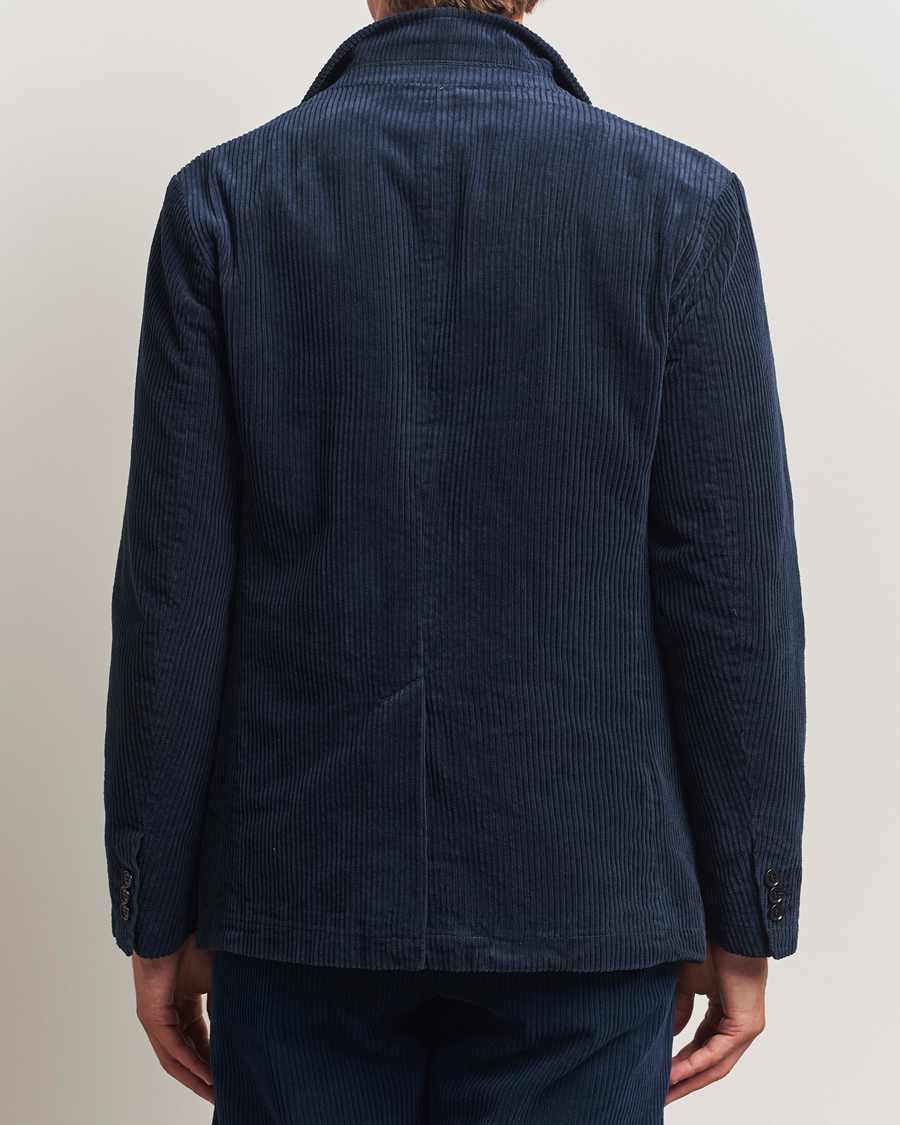 Uomini | Blazers | Aspesi | Corduroy Blazer Navy