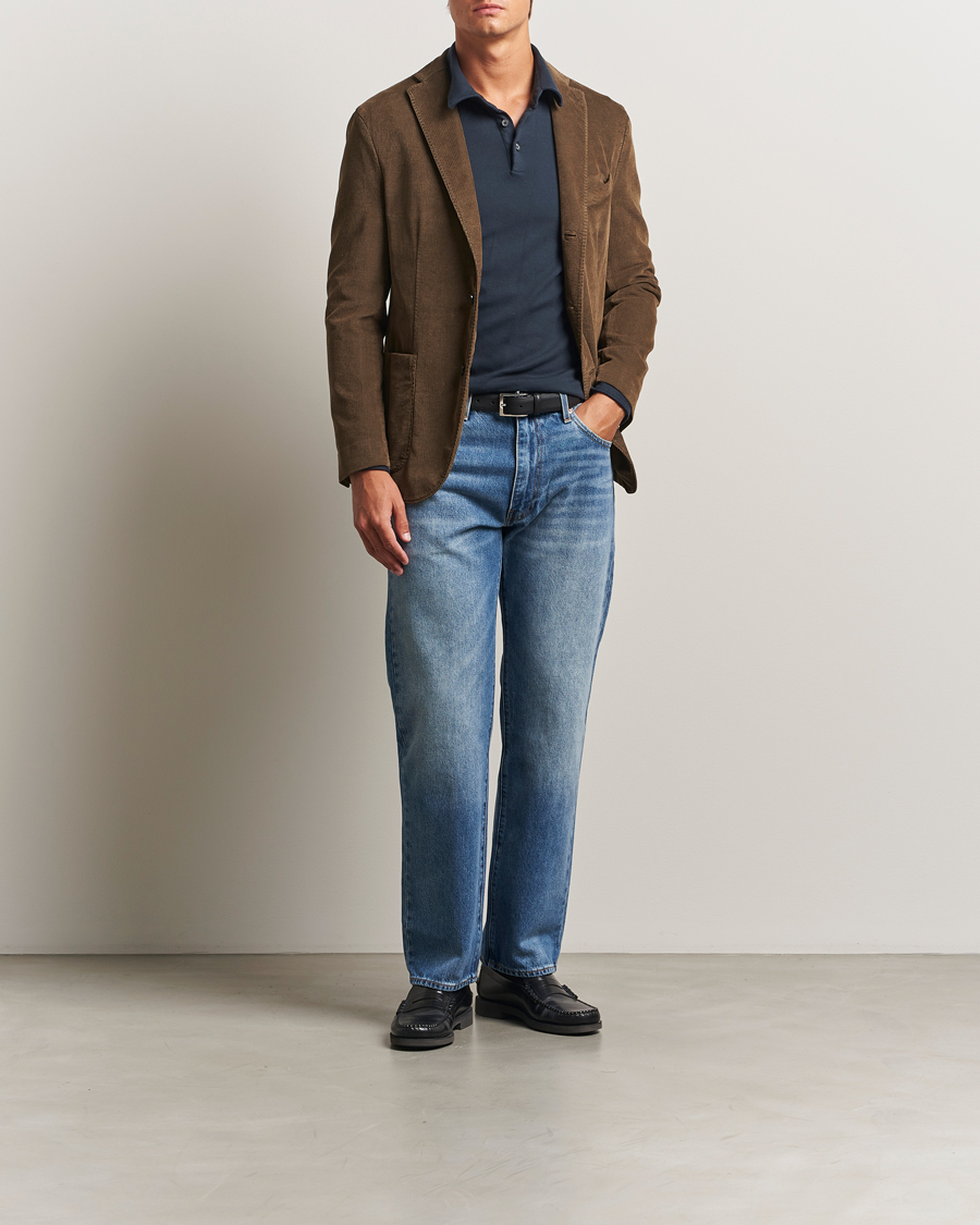 Uomini | Blazers | Boglioli | K Jacket Corduroy Blazer Brown
