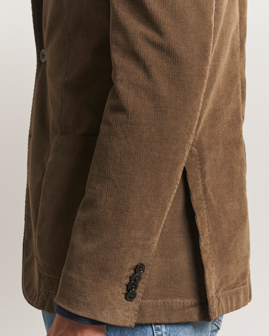 Uomini | Blazers | Boglioli | K Jacket Corduroy Blazer Brown