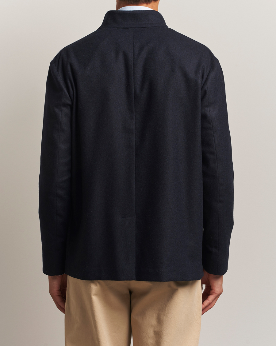 Uomini | Giacche | Boglioli | Flannel Painter Jacket Navy