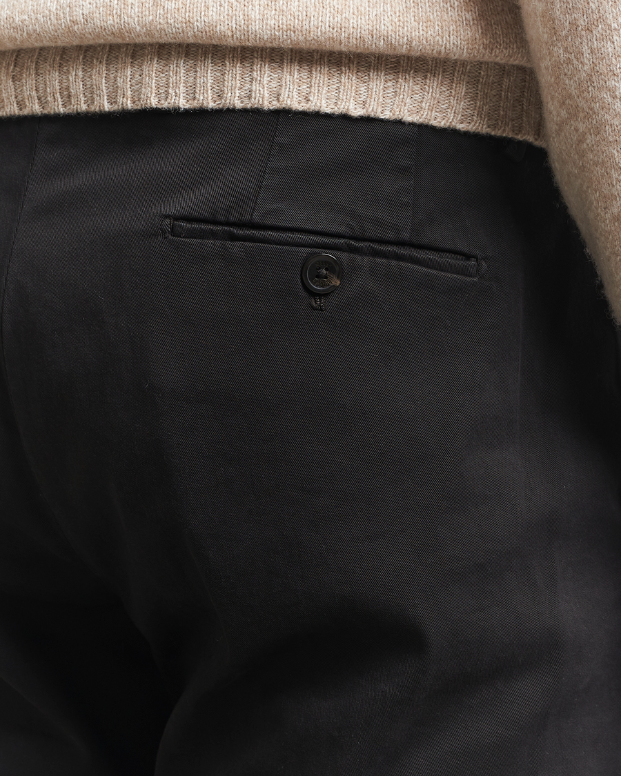 Uomini | Pantaloni | Briglia 1949 | Soho Tailored Easy Fit Chino Black