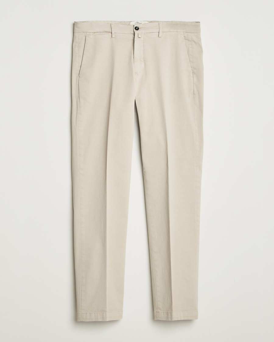 Uomini | Pantaloni | Briglia 1949 | Soho Tailored Easy Fit Chino Beige