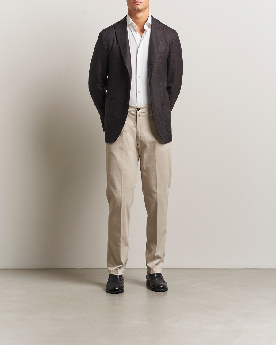 Uomini | Pantaloni | Briglia 1949 | Soho Tailored Easy Fit Chino Beige