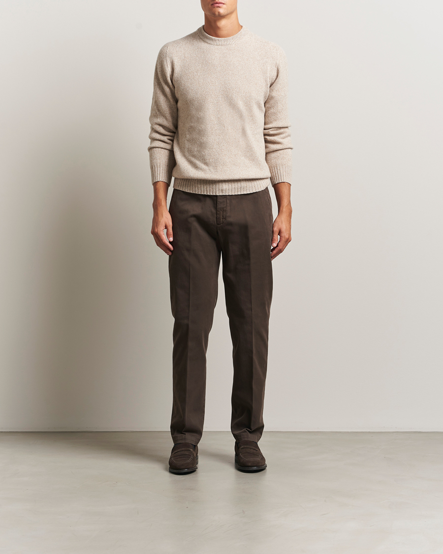 Uomini | Pantaloni | Briglia 1949 | Soho Tailored Easy Fit Chino Brown