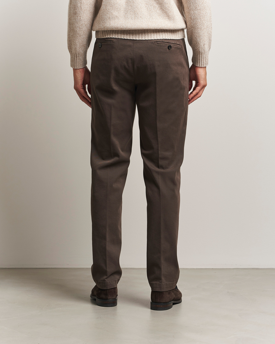 Uomini | Pantaloni | Briglia 1949 | Soho Tailored Easy Fit Chino Brown