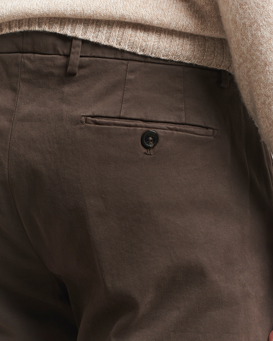 Uomini | Pantaloni | Briglia 1949 | Soho Tailored Easy Fit Chino Brown
