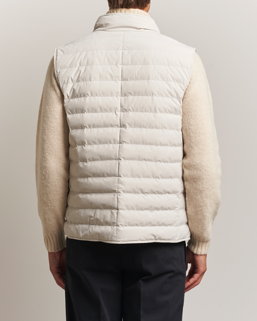 Uomini | Giacche | Brunello Cucinelli | Nylon Gilet Light Beige