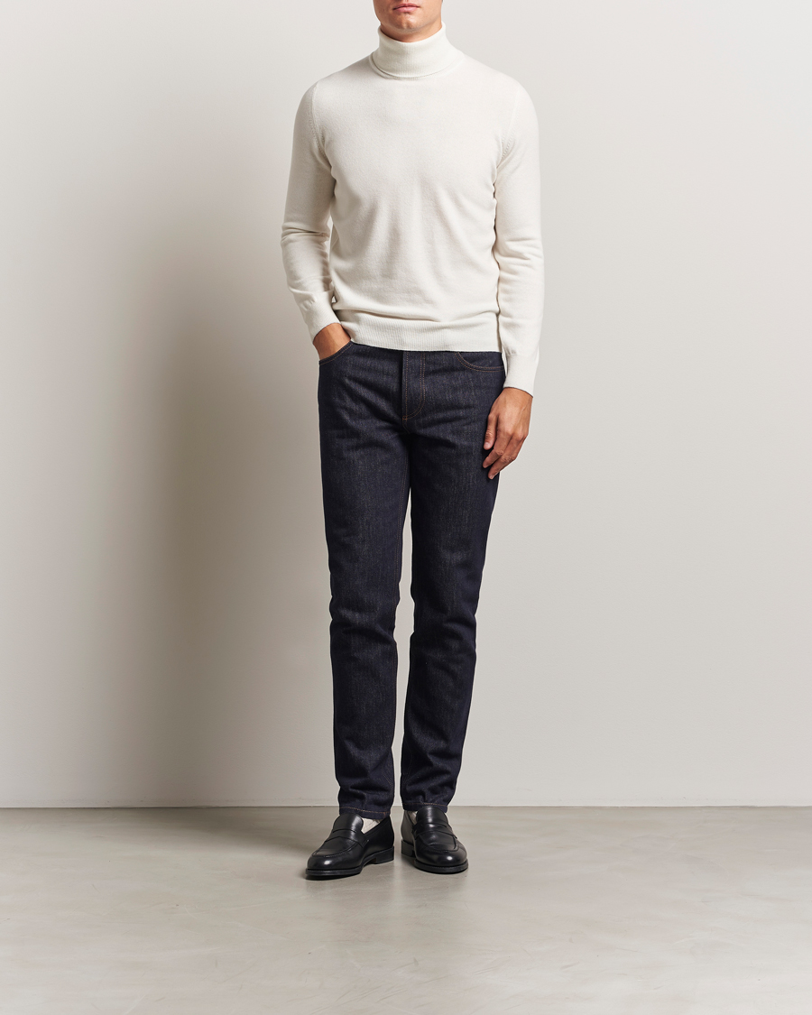 Uomini | Maglieria | Brunello Cucinelli | 2 Ply Cashmere Rollneck Panama