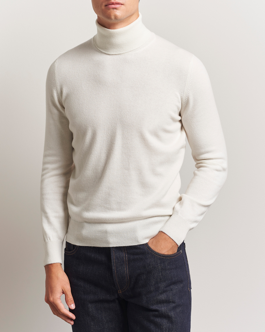 Uomini | Maglieria | Brunello Cucinelli | 2 Ply Cashmere Rollneck Panama