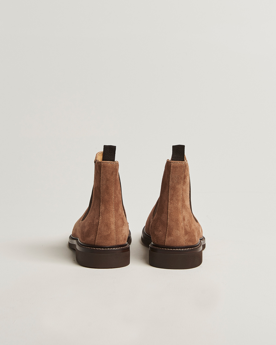 Uomini | Stivali | Brunello Cucinelli | Chelsea Boots Brown Suede