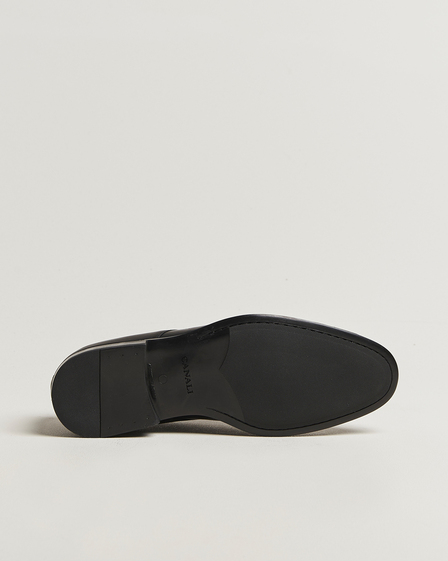 Uomini | Scarpe derby | Canali | Cap Toe Derby Black Calf