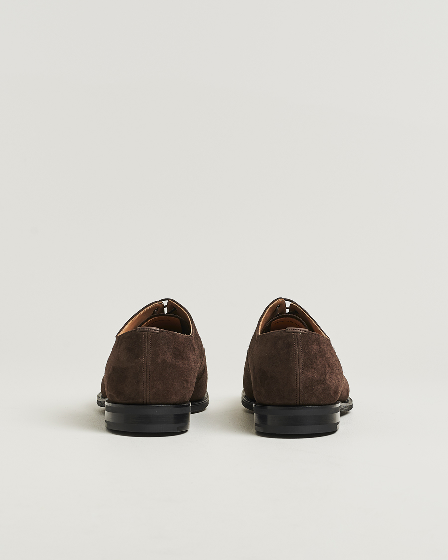 Uomini | Scarpe Oxford | Church's | Consul Suede Oxford Dark Brown