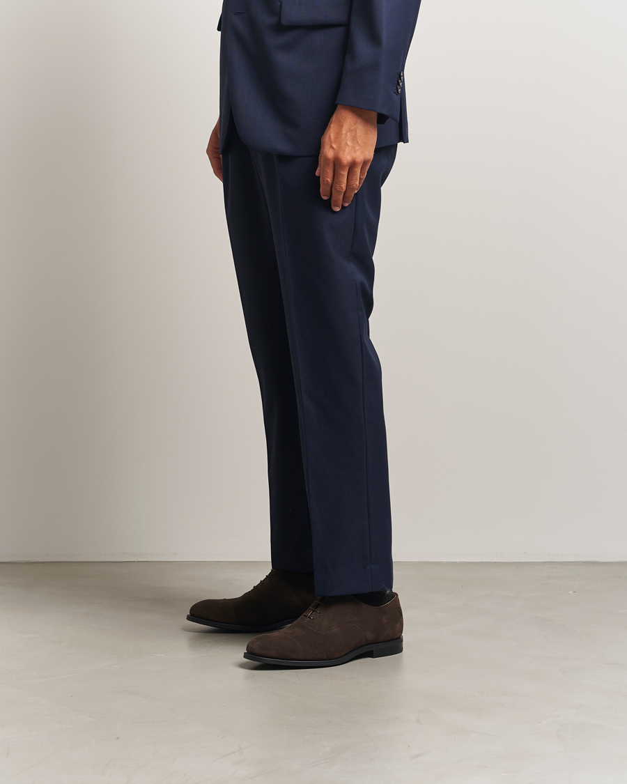 Uomini | Scarpe Oxford | Church's | Consul Suede Oxford Dark Brown