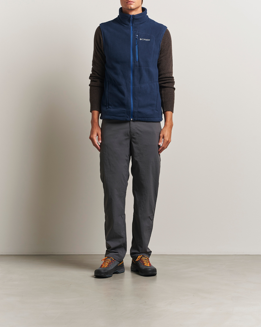 Uomini | Maglieria | Columbia | Fast Trek Full Zip Fleece Vest Collegiate Navy