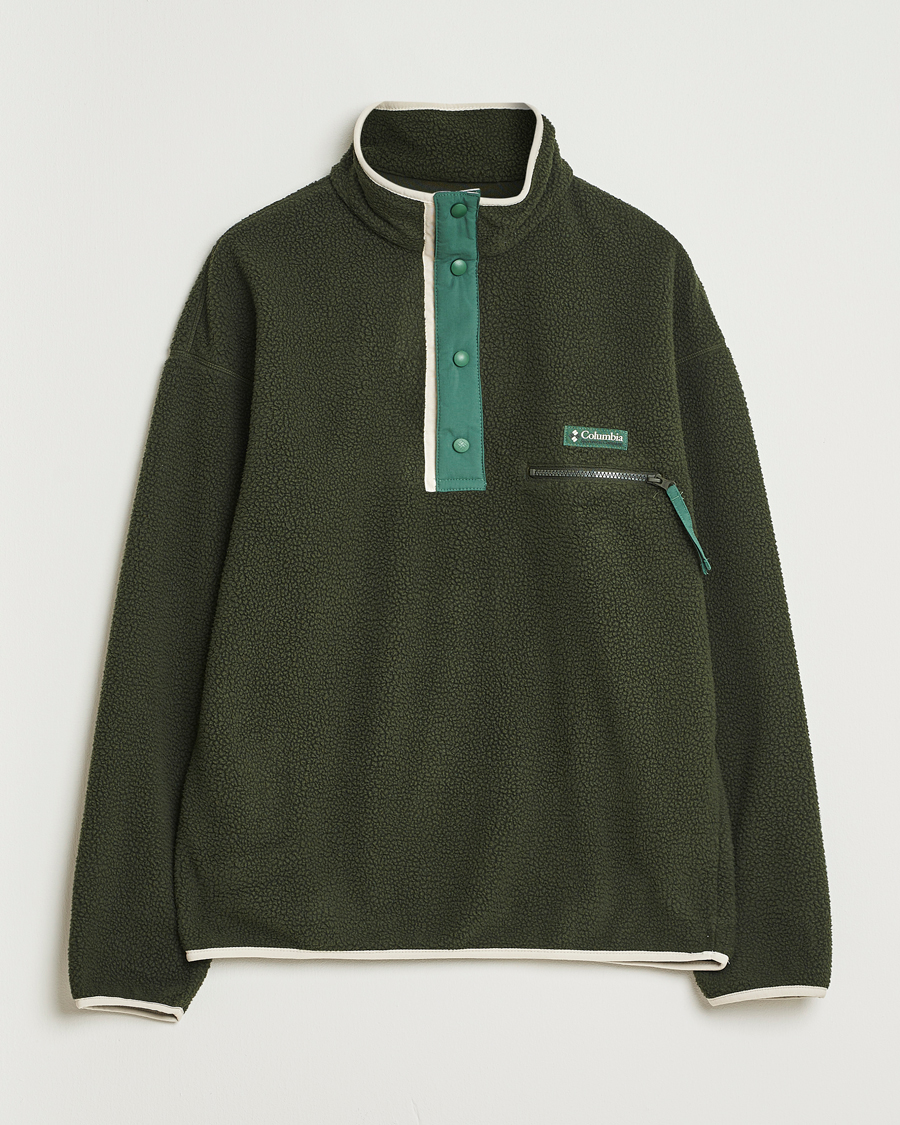 Uomini | Maglieria | Columbia | Helvetia Half Snap Fleece Greenscape