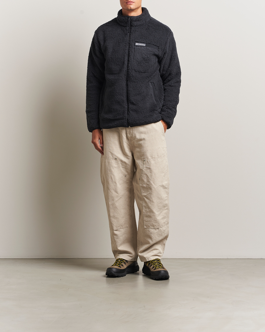 Uomini | Maglieria | Columbia | Rugged Ridge High Pile Full Zip Black