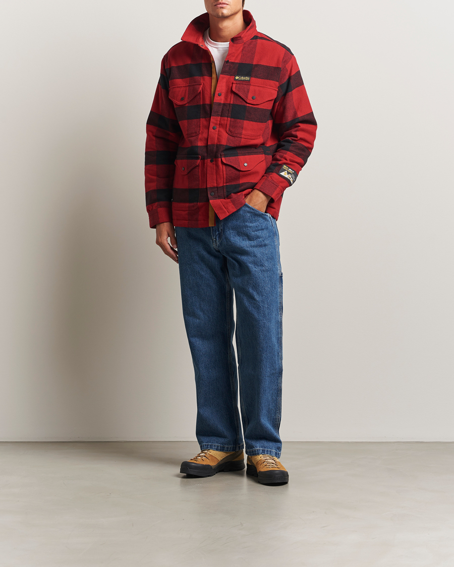 Uomini | Camicie | Columbia | High Cascades Shirt Jacket Red