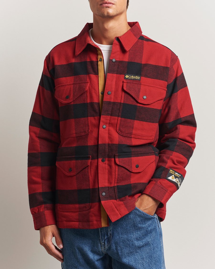Uomini | Camicie | Columbia | High Cascades Shirt Jacket Red