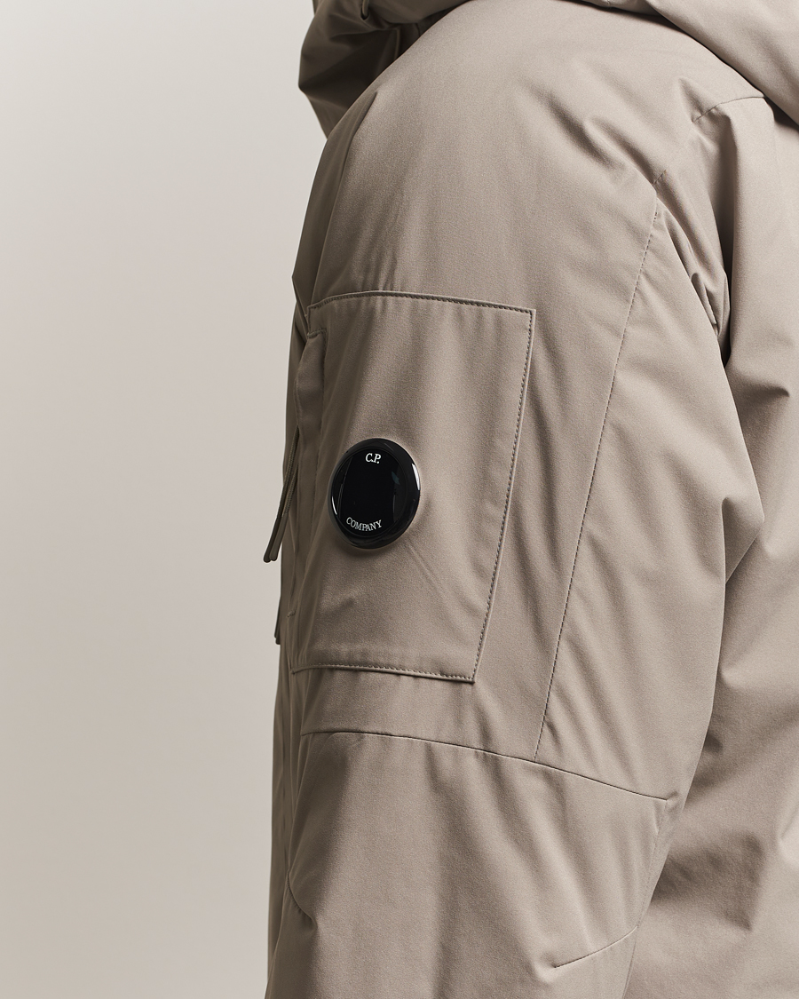 Uomini | Giacche | C.P. Company | Pro-Tek Lightweight Padded Hood Jacket Light Sage