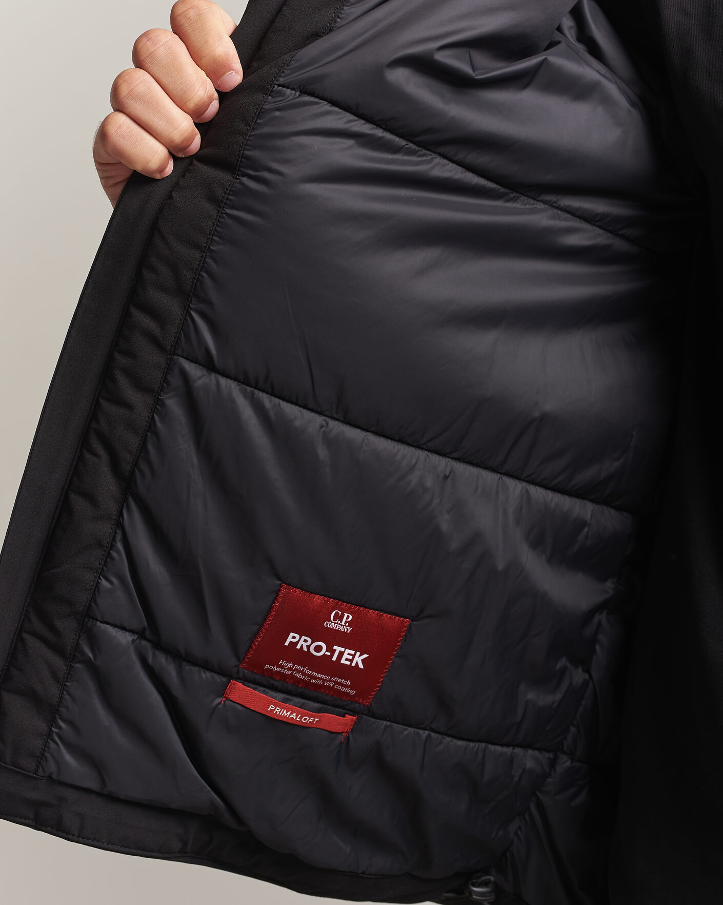 Uomini | Giacche | C.P. Company | Pro-Tek Lightweight Hood Jacket Black