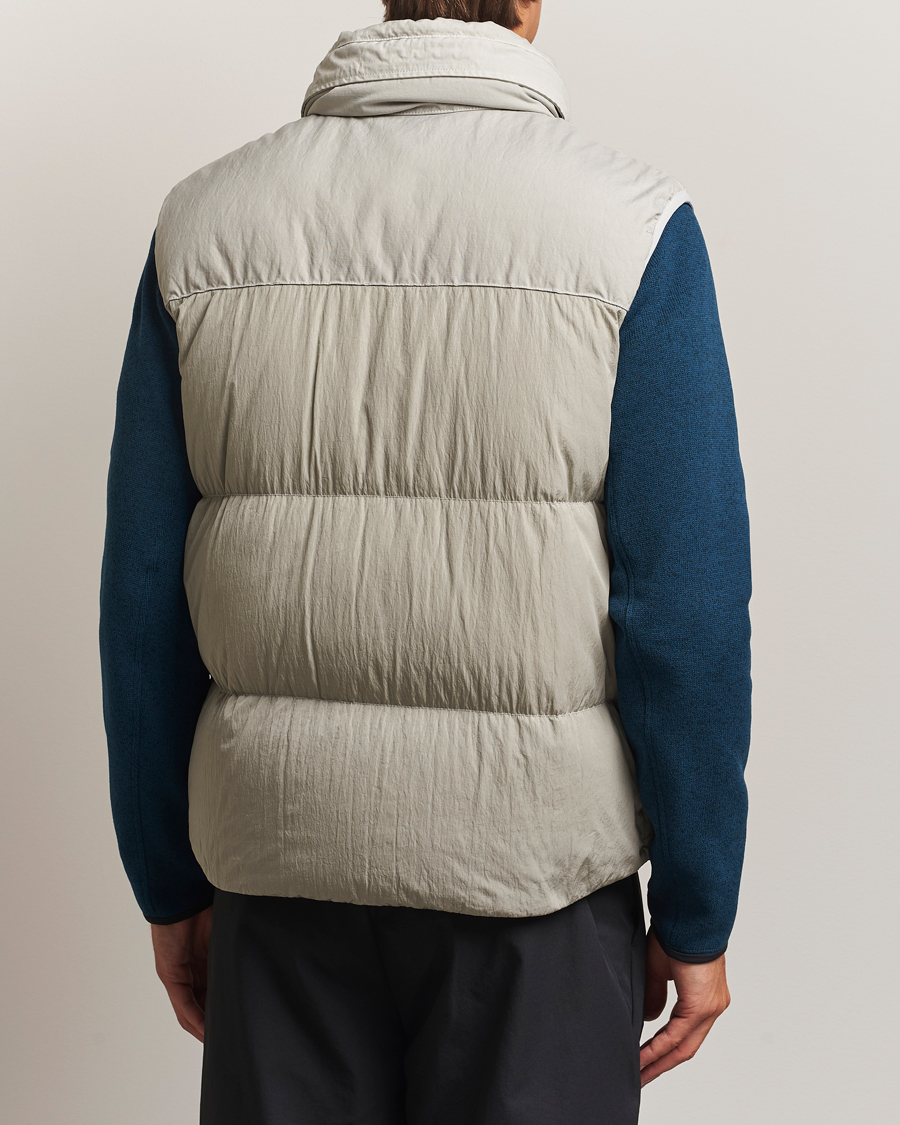 Uomini | Gilet | C.P. Company | Eco Chrome Mixed Down Vest Light Grey