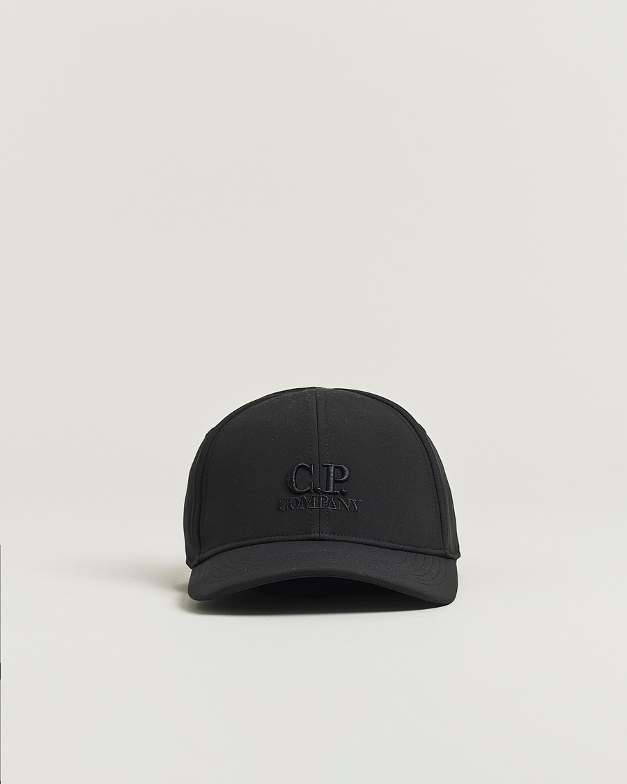 Uomini | C.P. Company CP Shell Baseball Cap Black | C.P. Company | CP Shell Baseball Cap Black
