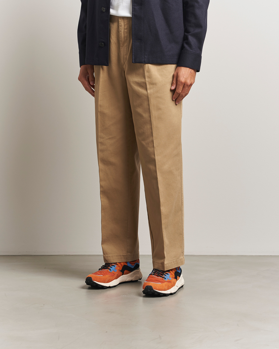Uomini | Sneakers | Flower Mountain | Yamano 3 Suede Sneaker Burnt Orange
