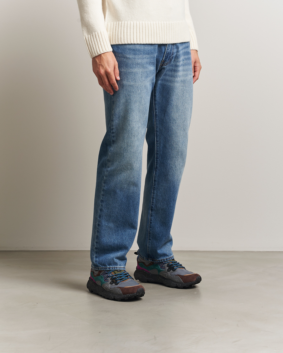 Uomini | Sneakers | Flower Mountain | Yamano 3 Suede Sneaker Black/Grey