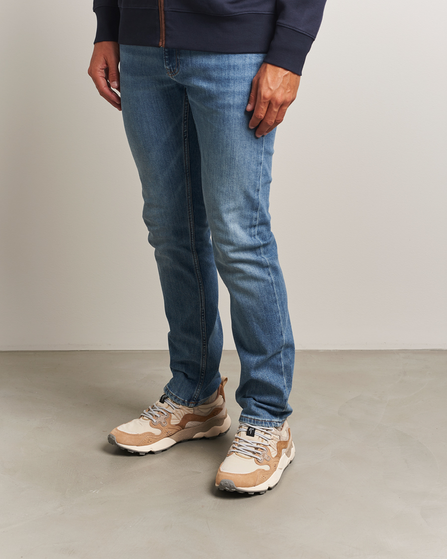 Uomini | Sneakers | Flower Mountain | Yamano 3 Suede/Nylon Sneaker Brown/Beige