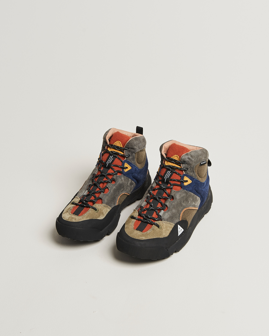 Uomini | Flower Mountain Back Country Mid Suede/Leather Sneaker Multi | Flower Mountain | Back Country Mid Suede/Leather Sneaker Multi