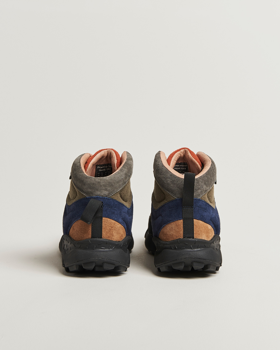 Uomini | Flower Mountain Back Country Mid Suede/Leather Sneaker Multi | Flower Mountain | Back Country Mid Suede/Leather Sneaker Multi