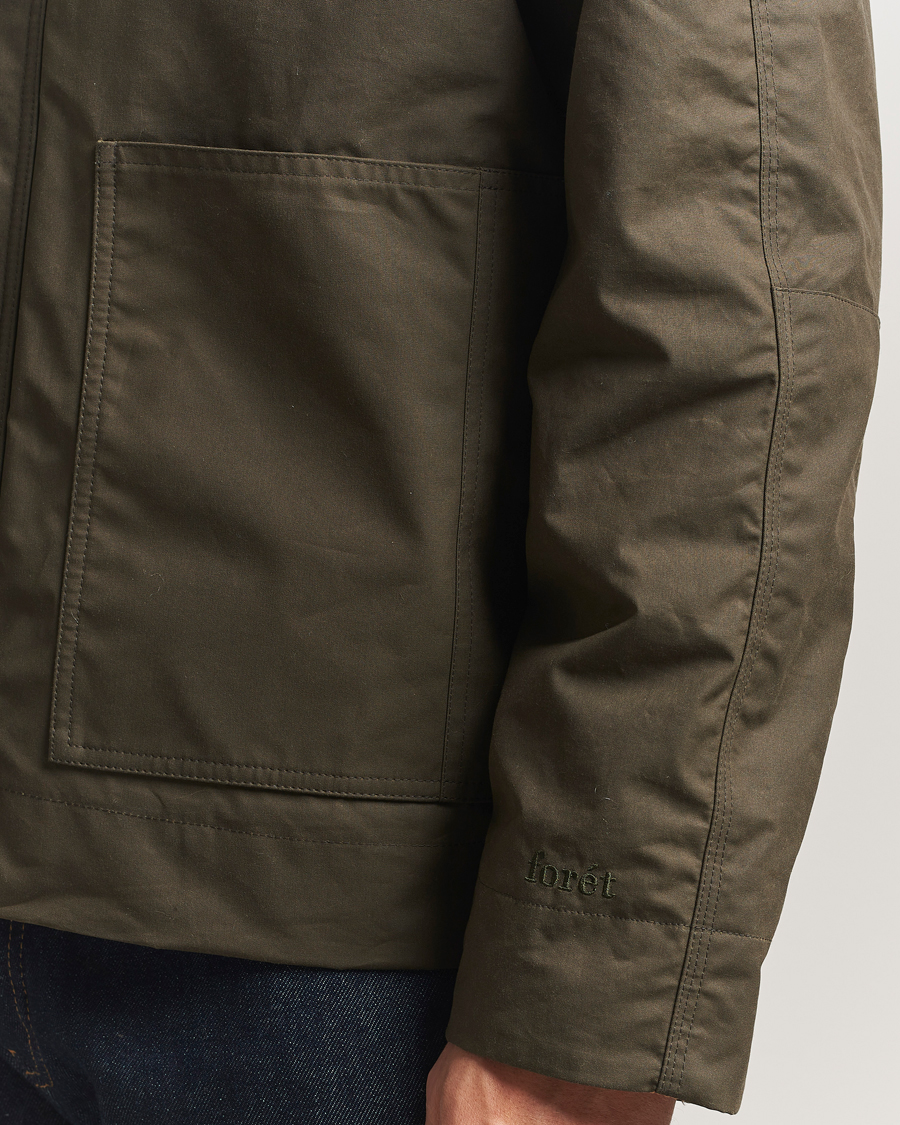 Uomini | Giacche | Forét | Aspen Oilskin Jacket Army