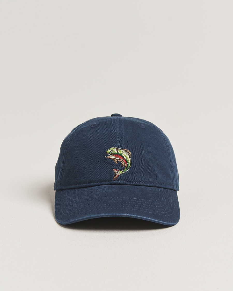 Uomini | Forét Fish Washed Cap Navy | Forét | Fish Washed Cap Navy