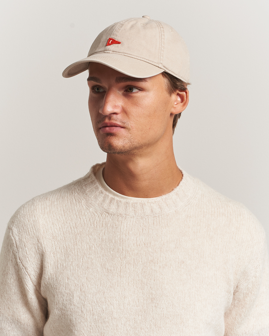 Uomini | Forét Flag Washed Cap Khaki | Forét | Flag Washed Cap Khaki