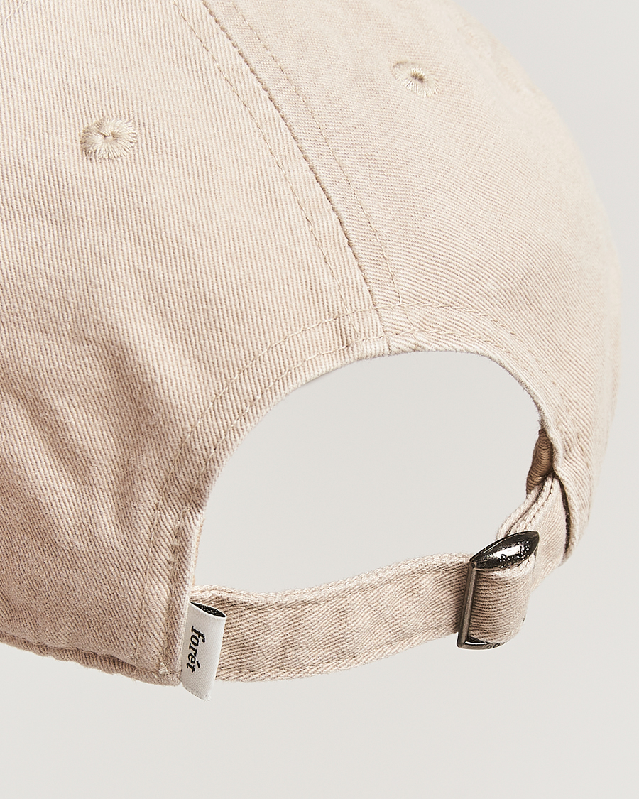 Uomini | Forét Flag Washed Cap Khaki | Forét | Flag Washed Cap Khaki