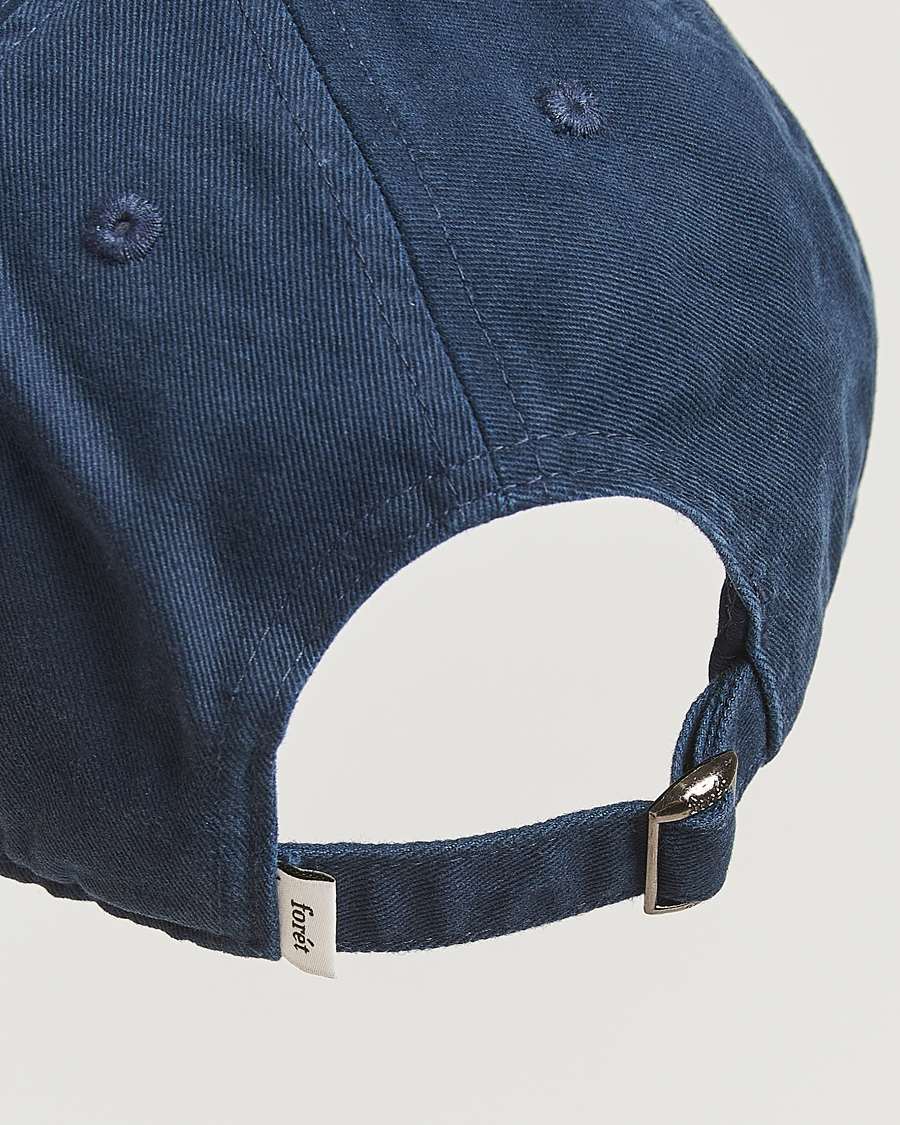 Uomini | Forét Flag Washed Cap Navy | Forét | Flag Washed Cap Navy