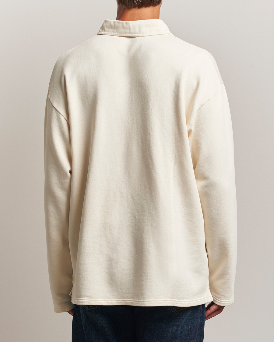 Uomini | Maglieria | Forét | Match Rugby Sweatshirt Cloud/Red