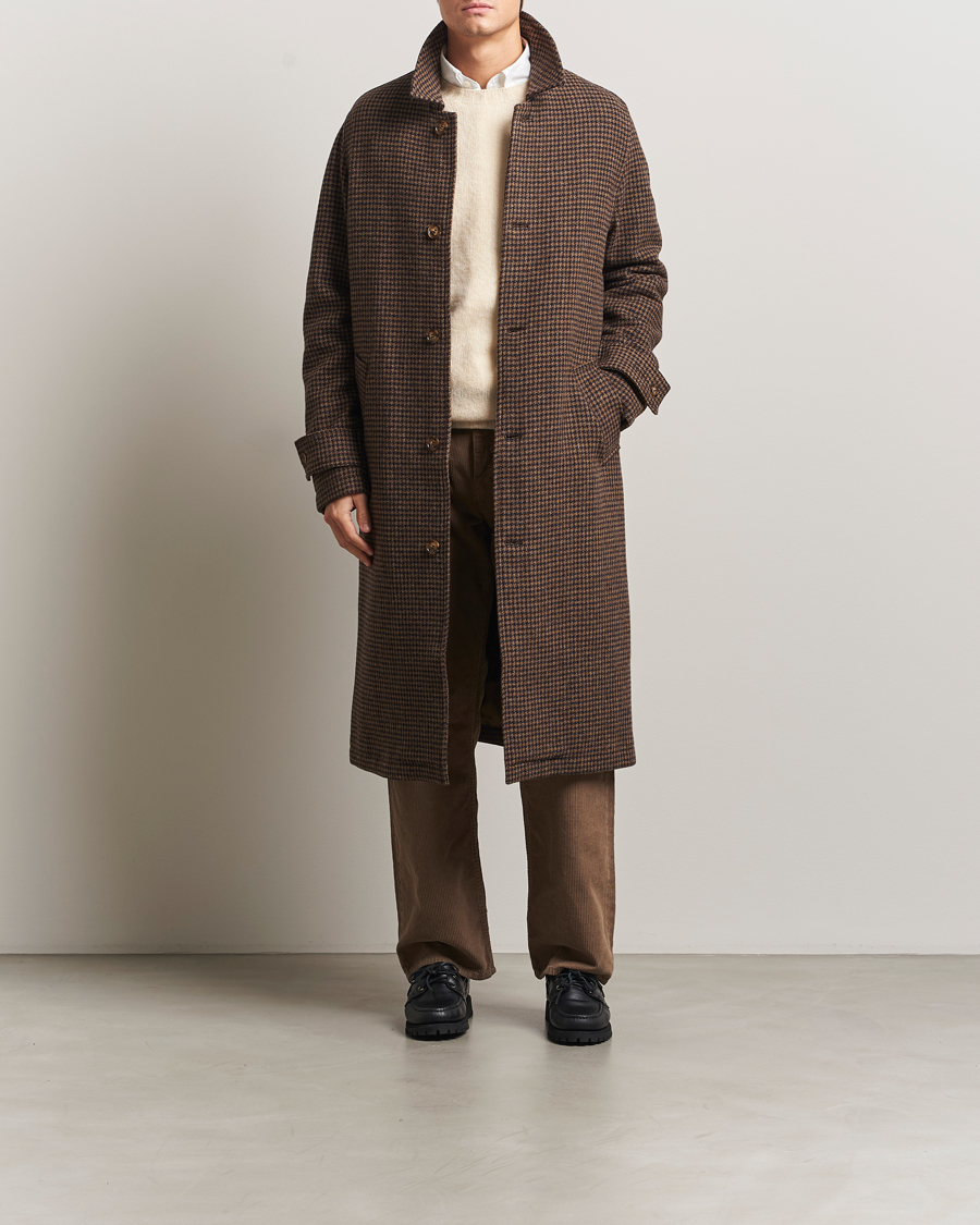 Uomini | Giacche | Forét | Pine Wool Coat Brown