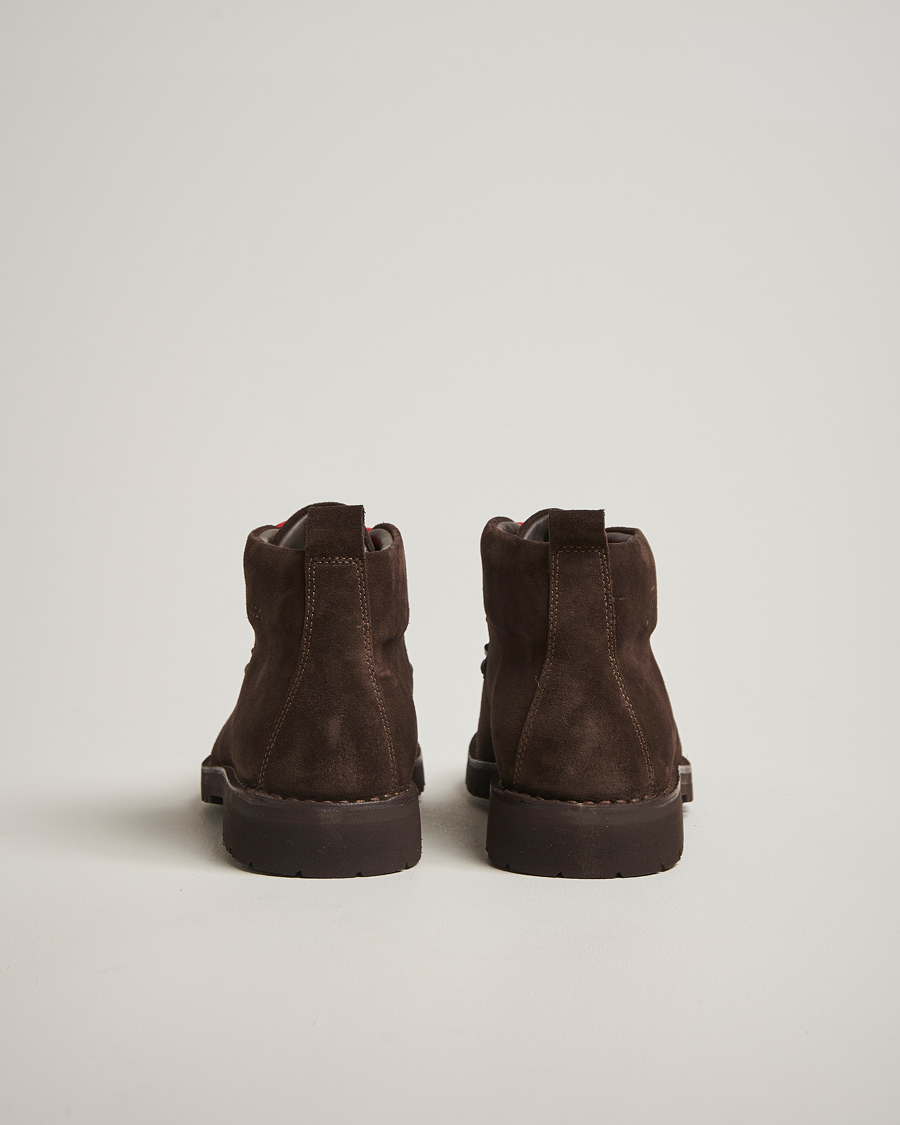Uomini | Stivali | Fracap | M120 Suede Boot Dark Brown