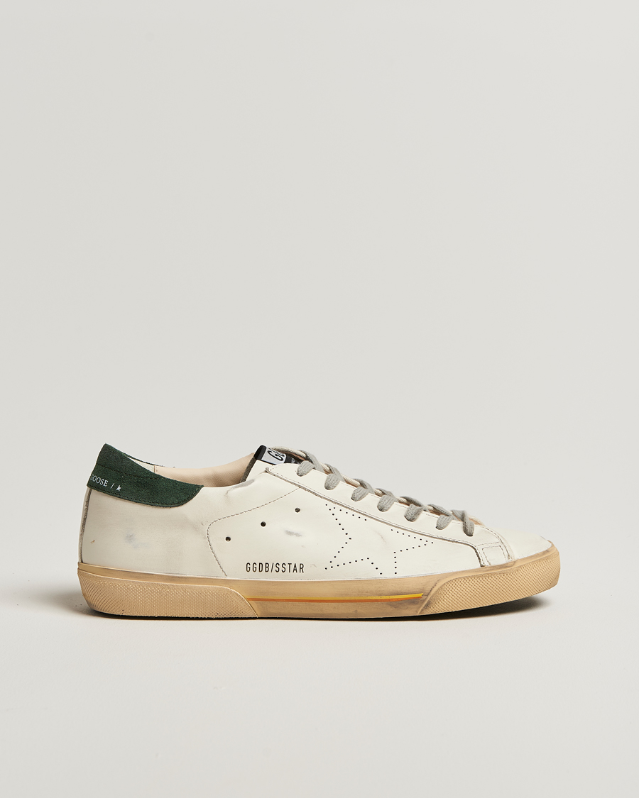 Uomini | Sneakers | Golden Goose | Super-Star Sneakers White/Green
